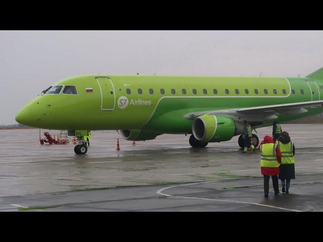 TRIPREPORT | S7 Airlines Embraer 170 | Flight from Bryansk to Moscow DME