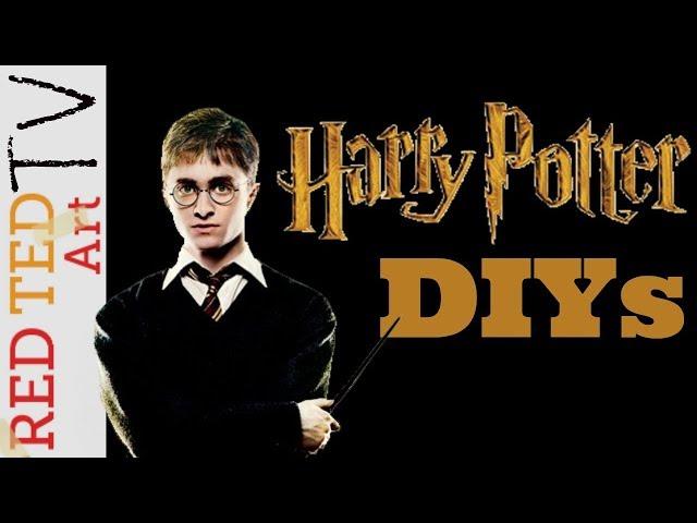 DIY Harry Potter Ideas to Make - RED TED ART TV - E5