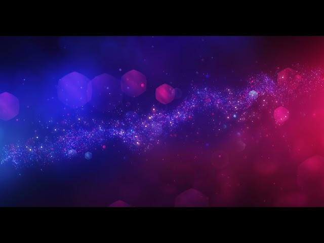 4k Abstract Red and Blue Particles background | Loop