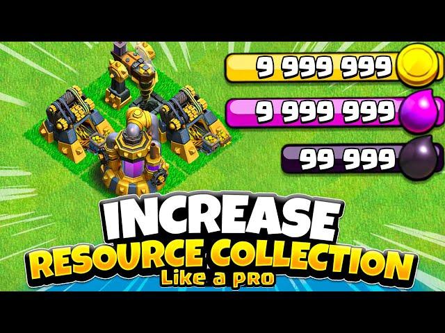 Top 5 Tips to Increase Resource Collection in COC | Fixing that Rush part-2