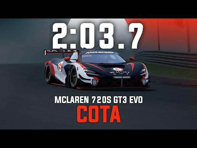 COTA 2:03.7 - Mclaren 720S GT3 EVO - GO Setups | ACC 1.10.2