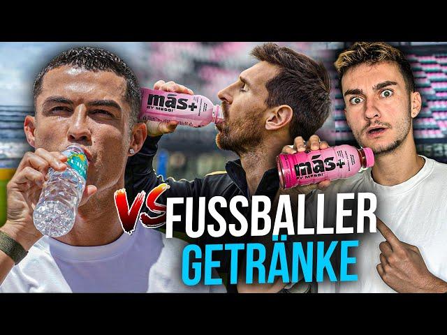 ICH TESTE GETRÄNKE VON FUßBALLERN! *CR7, Messi, Müller*