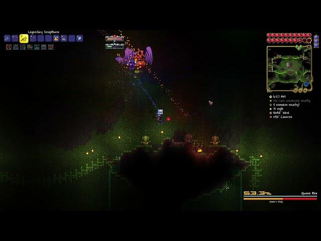 Terraria Calamity Mod 2.0.3 | Queen Bee | Summoner (Death Mode)