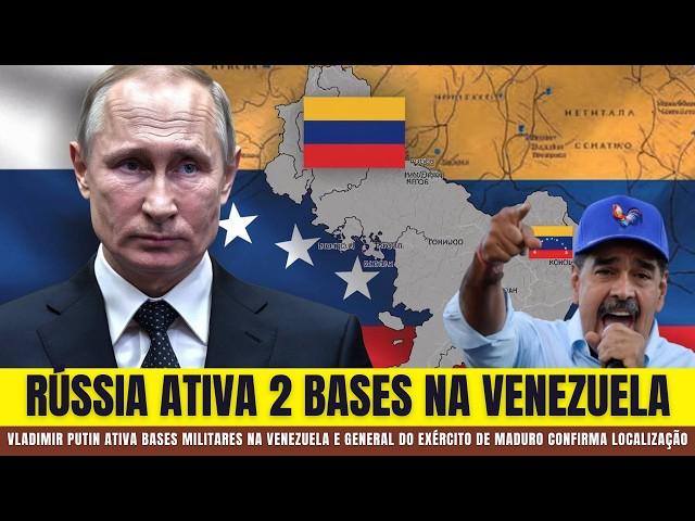 Nicolás Maduro e Putin ATIVAM 2 BASES MILITARES RUSSAS  Dentro da Venezuela