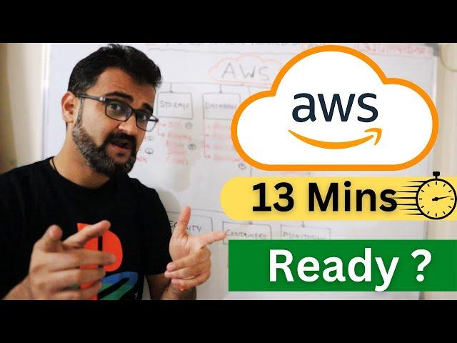 24 MOST Popular AWS Services - Explained in 13 mins (2024)