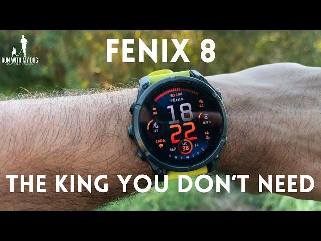 Garmin Fenix 8 unboxing and in-depth review