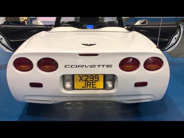 28 State Cars - 2000 Corvette C5 Convertible - Interior/Engine