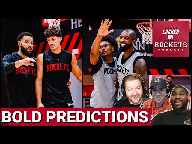 Houston Rockets Season Preview: BOLD Predictions For Total Wins, Amen Thompson, Reed Sheppard & More