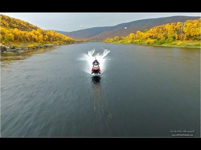 New World Record with snowmobile on water 212 km