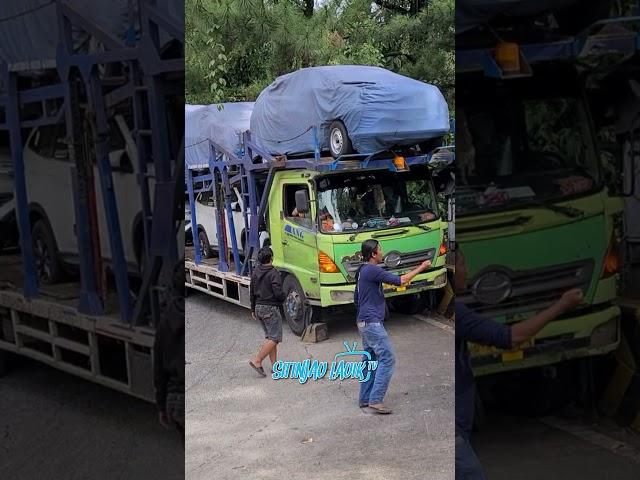 Detik Detik Truk Muatan Mobil Rem Blong, Aksi Penyelamatan Heroik Jaya PKJR Sitinjau Lauik