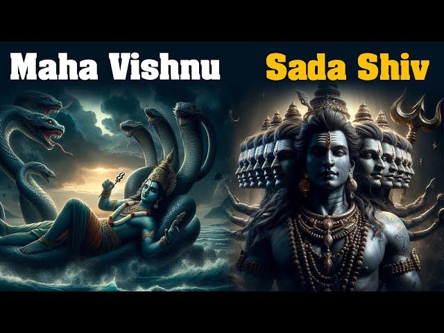 Sada Shiv And Maha Vishnu_Ultimate Form Of Lord Shiva And Lord Vishnu_Naarad Vani