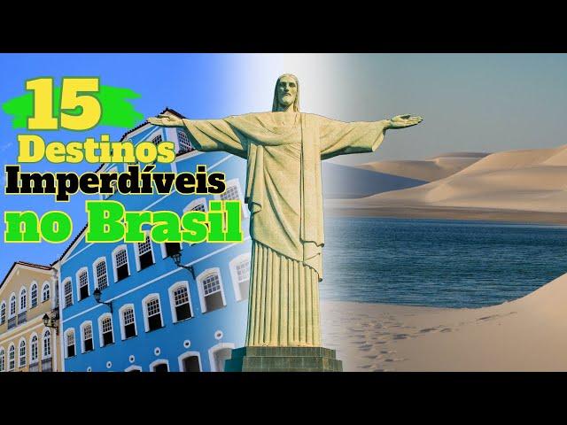 Top 15 Pontos Turísticos do Brasil que você Deveria Conhecer