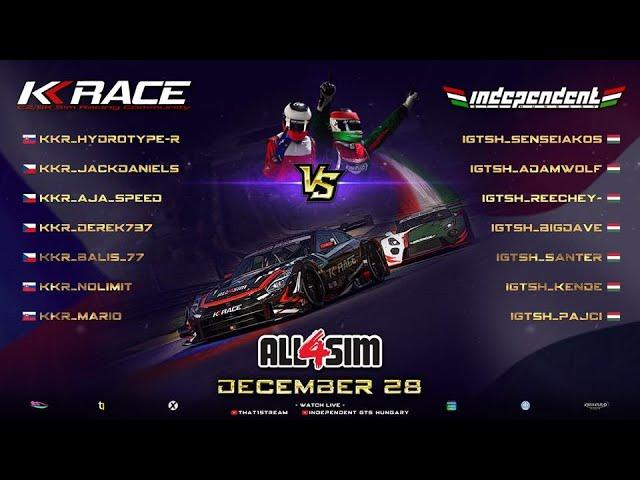 [ENG] // KK RACE versus IGTSH - TvT Battle Event - Powered by ALL4SIM.CZ // feat. GTIlluzion Romain