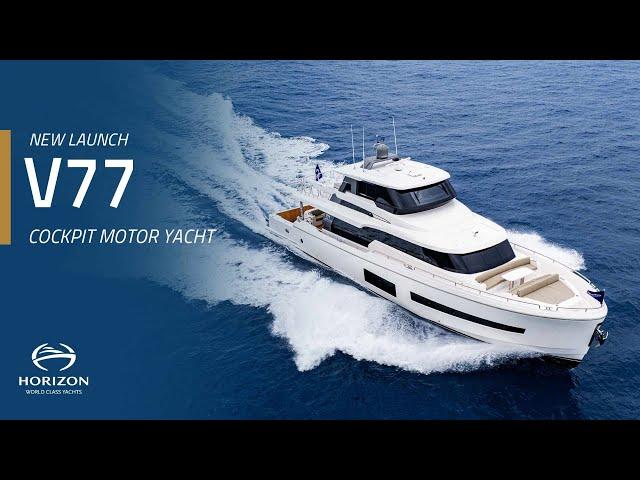 Introducing the V77 CMY: Ultimate Outdoor Yacht for Fishing and Leisure