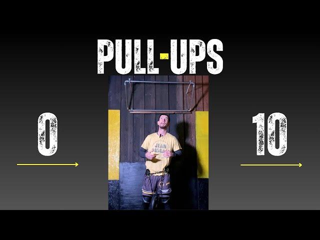 Going from 0 to 10 Pullups