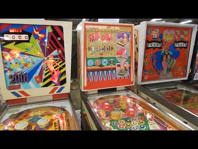 Vic Camp Pinball: Allentown Pinball Show (part3) Lots of EM pinball machines