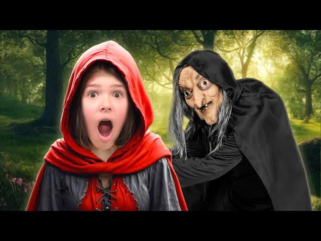 Amelia & Avelina Red Riding Hood Halloween adventure