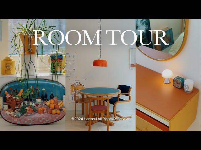 A Colorful Newlywed Couple's Korean Room Tour VLOG  Newlywed Home Tour • Vintage Furniture