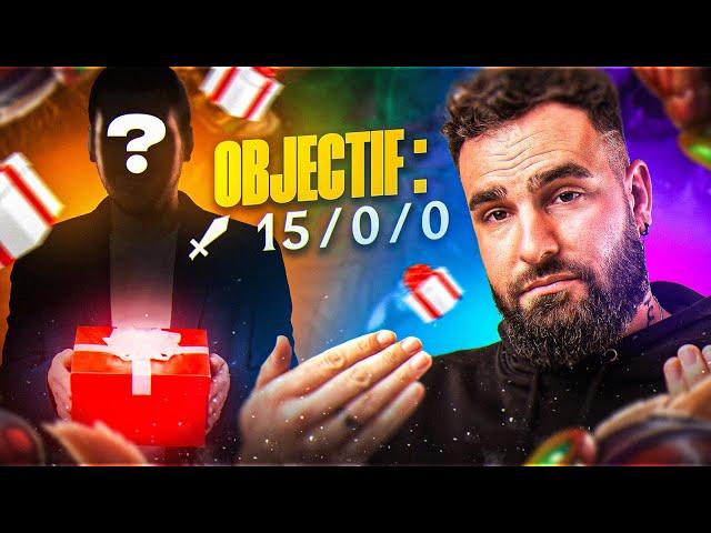 ILS M'OFFRENT DES CADEAUX SI JE RÉUSSIS À FAIRE 15/0 DANS CETTE GAME... (Challenge accepté)