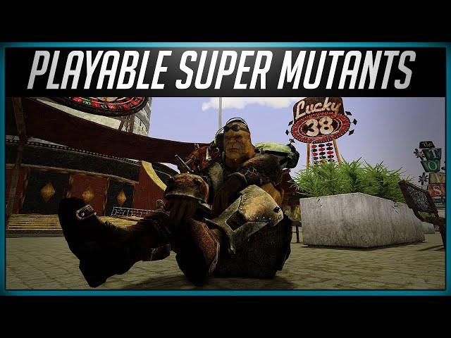 Playable Super Mutants in Fallout Aftermath