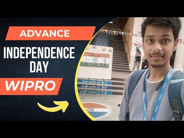 independence day  - food festival in wipro   | Rishav hacx