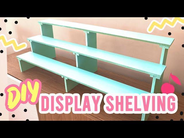 DIY Market Display Shelving Tutorial | How To Fayre Set Up | Cherry Business
