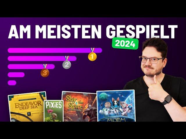 Top 20 Brettspiele 2024 - Meine meistgespielten Brettspiele