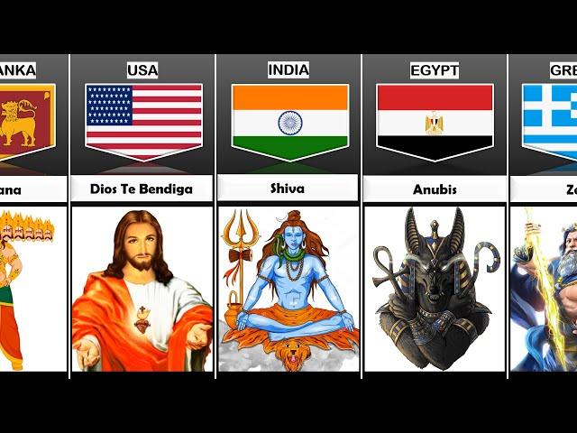 Gods From Different Countries