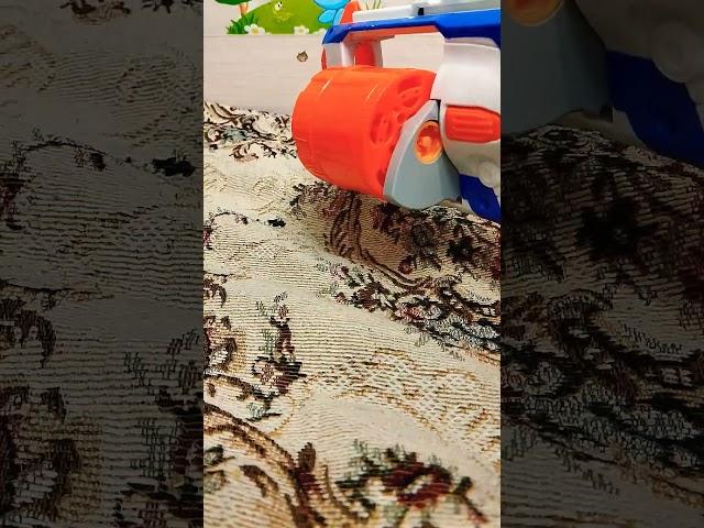 Drum spinning and drum reload Nerf STRONGARM