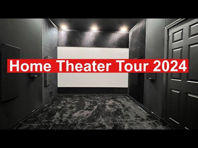 Home Theater Room Tour 2024! Checkout some new changes to my room.