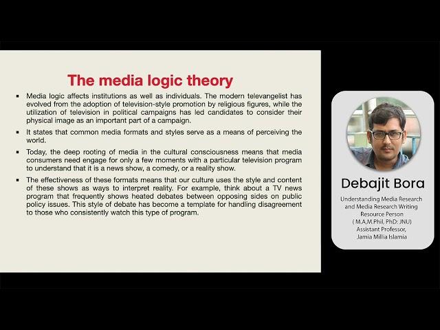 CHAPTER 14-SPIRAL OF SILENCE & THE MEDIA LOGIC THEORY