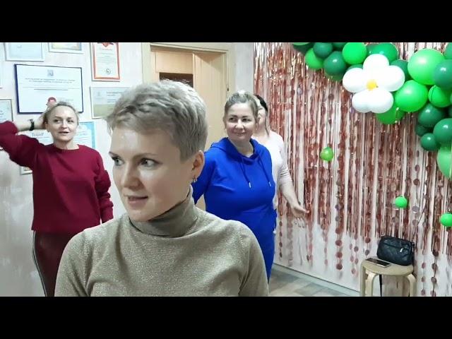 Первая репетиция с новыми участниками танцевального коллектива "Росток"