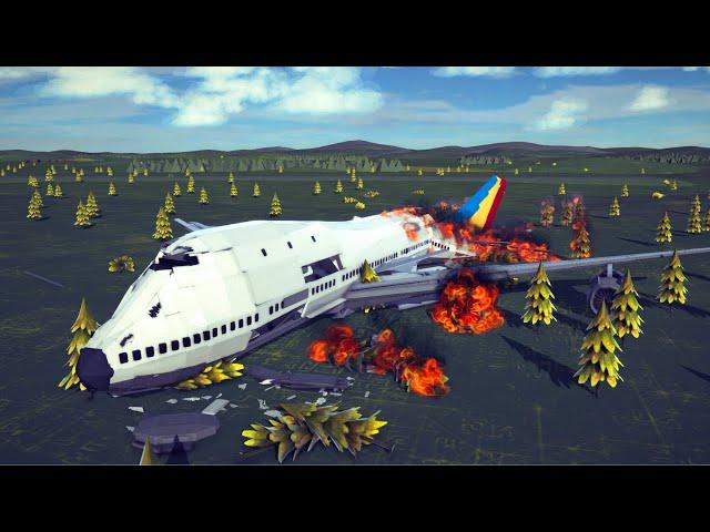 Real Airplane Disasters #11 | Besiege