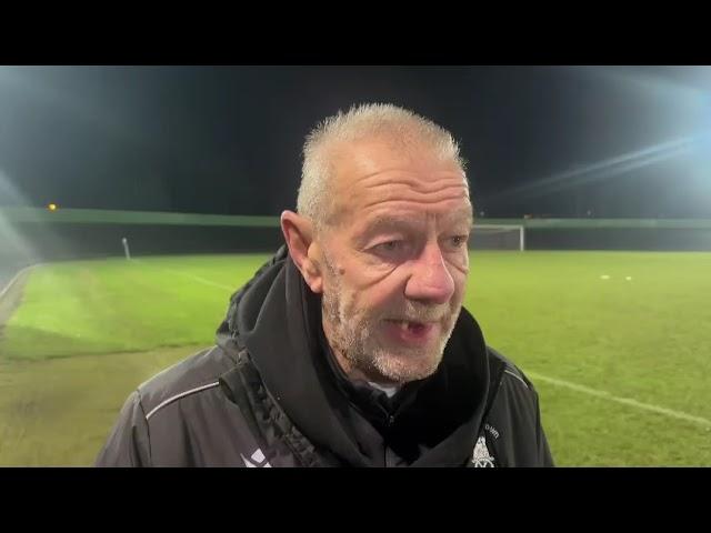 Manager’s Reaction - Newcastle Town 2-1 Stafford Rangers (04/01/2025)