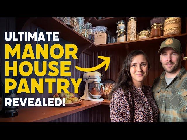 Ultimate Manor Pantry Reveal: From Everyday to Extraordinary!