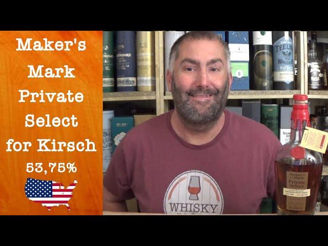 Maker's Mark Private Select for Kirsch mit 53,75% Kentucky Straight Bourbon Whiskey - WhiskyJason