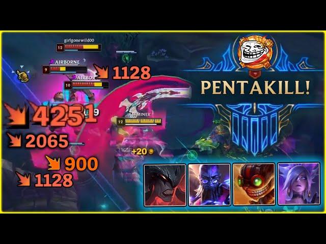 Best PENTAKILL Montage LoL FUN 2024 (Ryze, Aatrox, Riven, Ziggs, Galio, Gwen, Ahri) #313