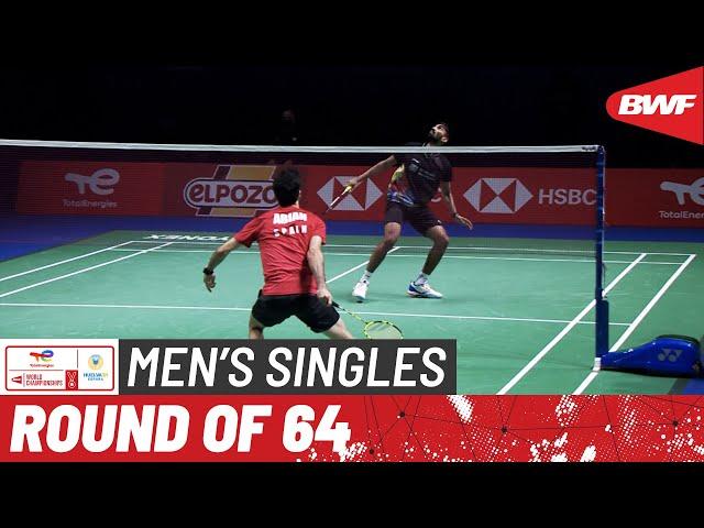 TotalEnergies BWF World Championships 2021 | Kidambi Srikanth (IND) [12] vs Pablo Abian (ESP) | R64