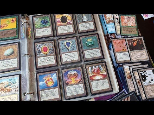 AMAZING collection from an EX-EMPLOYEE of Wizards of the Coast