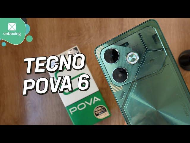 TECNO POVA 6 | Unboxing en español