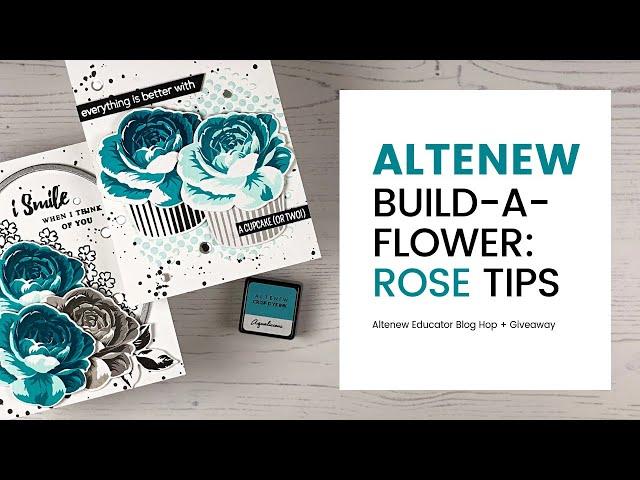 Altenew Build-A-Flower: Rose Layering Tips