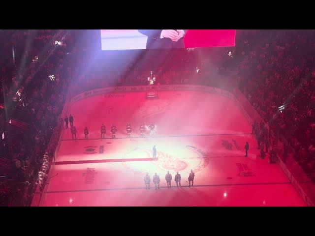 Detroit Red Wings Intro 2024 + Pavel Datsyuk Hall of Fame Introduction