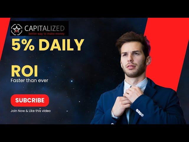 Earn 5% DAILY?! Capitalized5.biz Passive Income Review (2024)