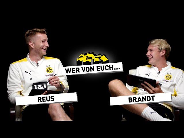 "I took Erling's style of dress as a hobby!" | Reus & Brandt: Which of you ...?