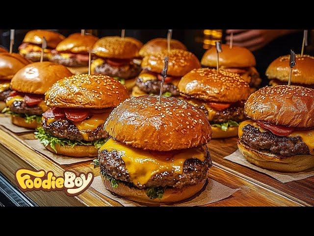 Unique Handmade Burger! TOP9, Korean Style Burger Compilation