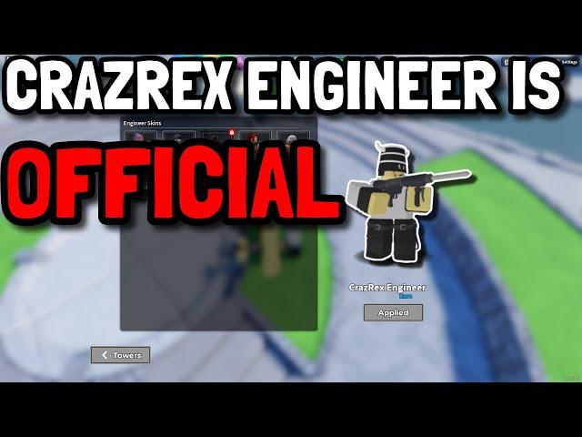 TDS FIXED My Skin... | Roblox Tower Defense Simulator TDS