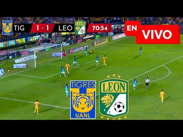  LEON VS TIGRES EN VIVO Y EN DIRECTO / LIGA MX APERTURA 2024