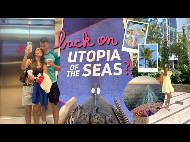 FROM CRUISE SHIP CREW MEMBER TO GUEST ️ my return to utopia of the seas!! *part I*