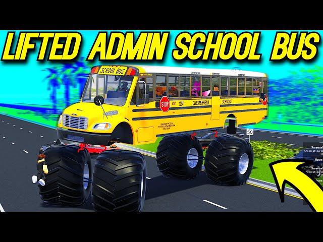 RIDING IN A LIFTED ADMIN SCHOOL BUS IN SOUTHWEST FLORIDA!