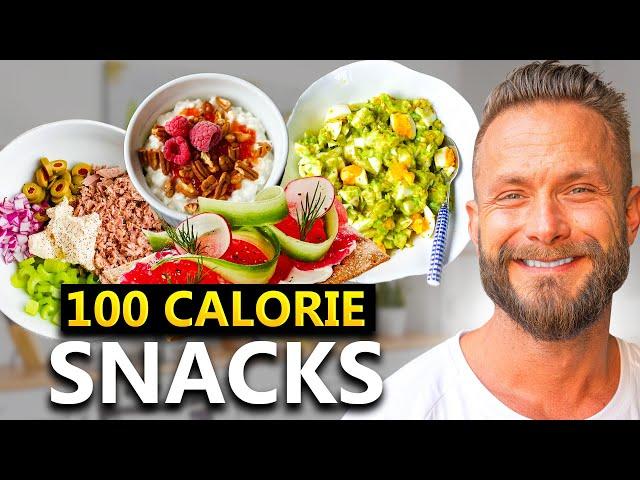 8 Healthy Snacks Under 100 Calories | Made in 2 Minutes!